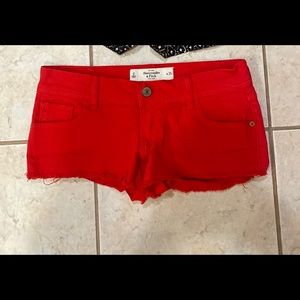 Ambercombie & fitch shortstop ladies size 0